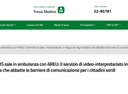 Lombardia LIS sale in ambulanza con AREU